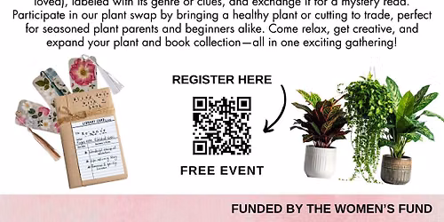 HER SPACE: Book & Plant Swap