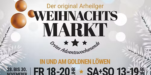 Der original Arheilger WEIHNACHTSMARKT '25