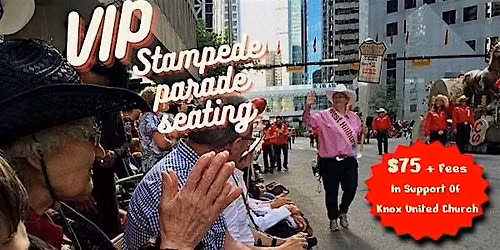 Stampede Parade 2026 reserved seating