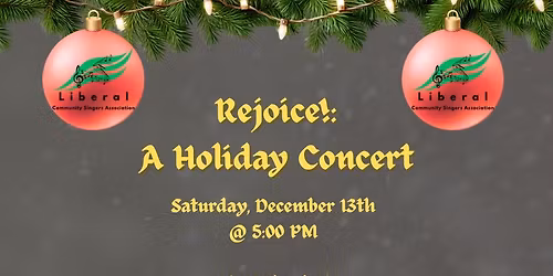 Rejoice! A Holiday Concert