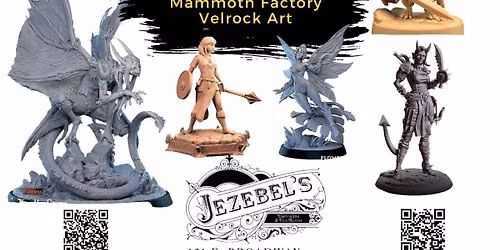 Paint & Take Miniatures @ Jezebel's!