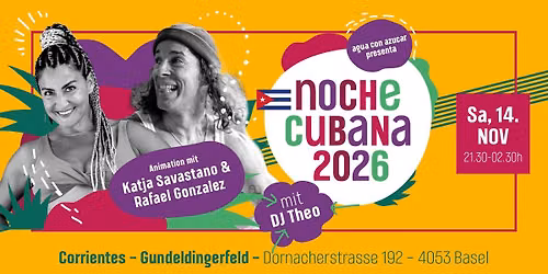 Noche Cubana mit Dj Theo und Animation mit Katja und Rafael