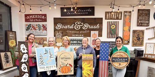 November Pick Your Project Workshops @ Board & Brush Newark