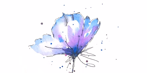Pen and Wash Watercolour Flowers with Kendrick Snodin 