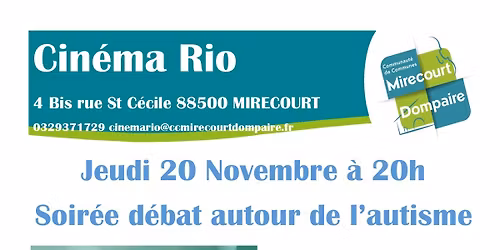 Soir\u00e9e d\u00e9bat autour de l'autisme
