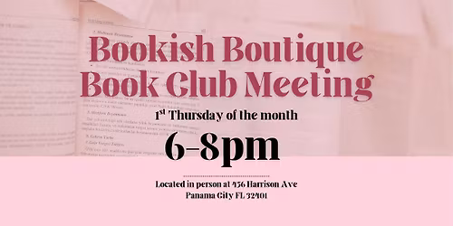 Bookish Boutique Book Club Meeting November