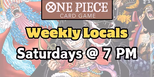 One Piece TCG - Weekly Locals