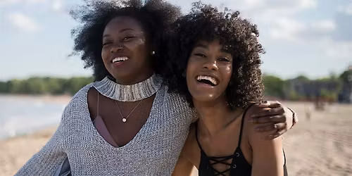 Sunset Beach Walk (Long Beach, CA) with Black Everywhere