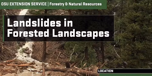Landslides in Forested Landscapes
