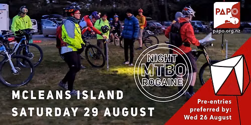 McLeans Island Night MTBO  Rogaine