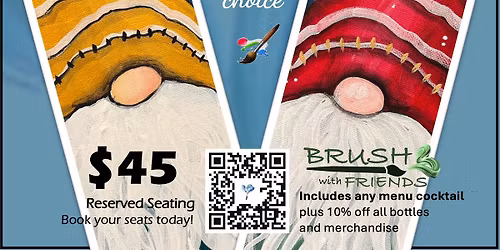 Nauti Gnome Paint & Sip