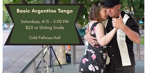 Basic Tango Nov 8 & 22 (Saturdays)