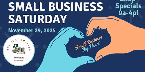 Small Business Saturday @ The Next Chapter