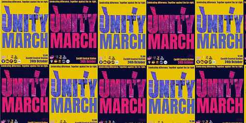 \ud83d\udea8CARDIFF UNITY MARCH - TOGETHER AGAINST THE FAR RIGHT