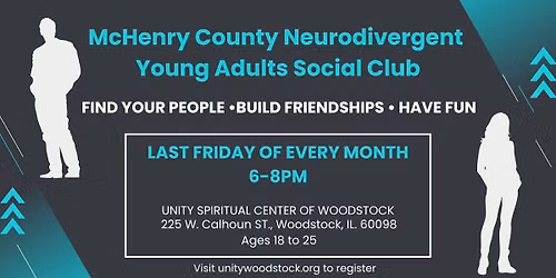 McHenry County Neurodivergent Young Adults Social Club July Meeting