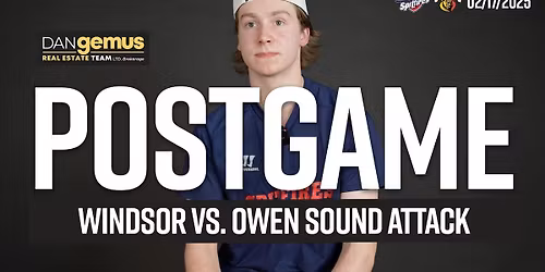 Windsor Spitfires vs. Owen Sound Attack