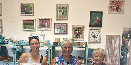 Framed Coastal Calm: Sand, Shells & Resin Art workshop