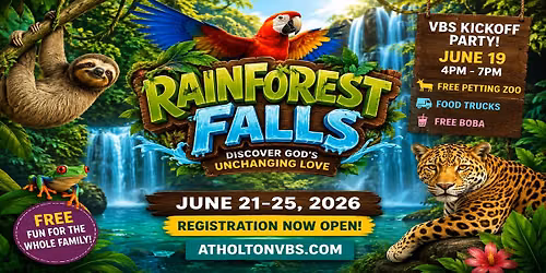 Rainforest Falls VBS 2026