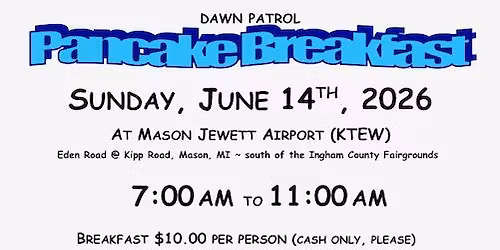 Dawn Patrol Pancake Breakfast