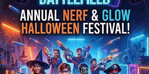 2nd Annual Halloween Nerf and Glow Party