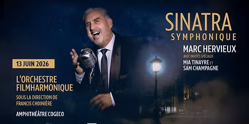  Sinatra symphonique : Marc Hervieux | Trois-Rivi\u00e8res