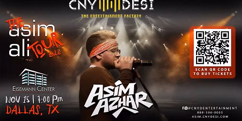 Asim Azhar Live in Dallas Texas
