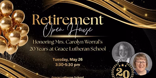 Retirement Open House for Mrs. Carolyn Worral
