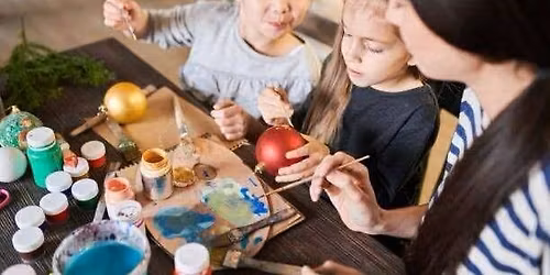 Free Christmas Ornament Painting @ Imperfect Painter Studio