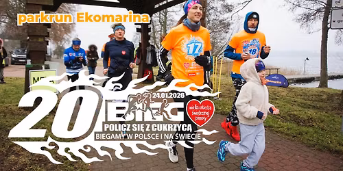 Wirtualny Bieg WO\u015aP "Policz si\u0119 z cukrzyc\u0105" w ramach parkrun Ekomarina