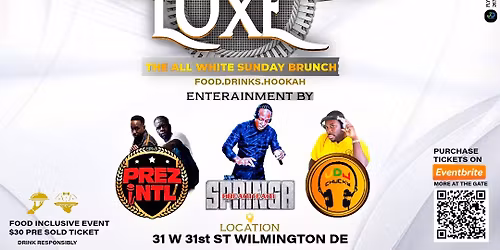 ISLAND LUXE -THE ALL WHITE SUNDAY BRUNCH 