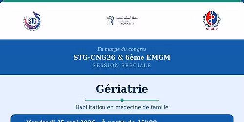 Session G\u00e9riatrie \u2013 Habilitation en M\u00e9decine de Famille | 15 mai