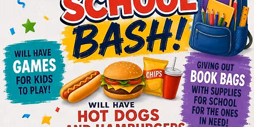 BACK TO SCHOOL BASH \ud83d\udcd5