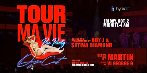 Tour Ma Vie Pre Party ft Martin | Hosted by Boy J & Sativa
