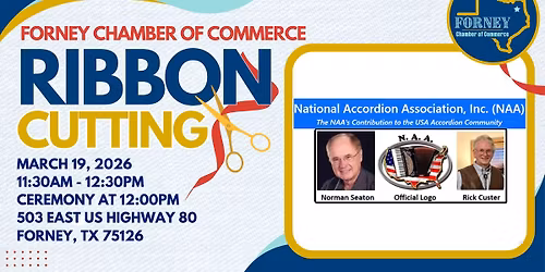 National Accordion Association, Inc. Ribbon Cutting Ceremony