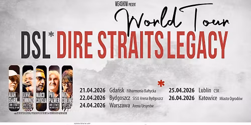 DIRE STRAITS LEGACY powraca do Polski \u2013 Bydgoszczy, SISU Arena