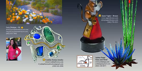 Hidden in the Hills Artist Studio Tour - studio #11, 1st weekend!