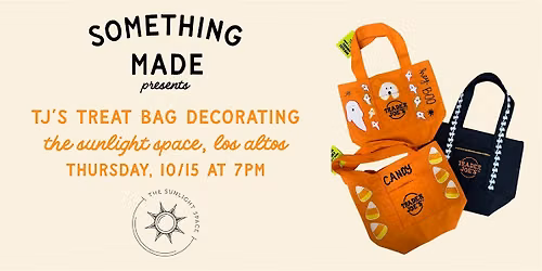TJ's Treat Bag Decorating at The Sunlight Space