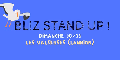 Spectacle d'humour - Bliz Stand Up aux Valseuses