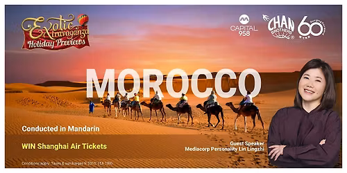 Morocco Holiday Preview at 1 Marina Boulevard Level 7
