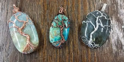 Gemstone Tree of Life Pendant Class