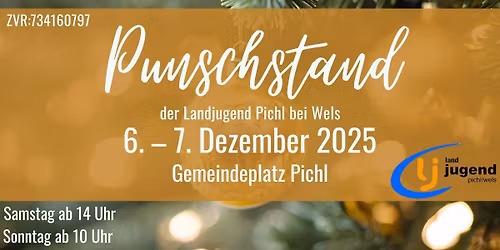 Punschstand der Landjugend Pichl bei Wels