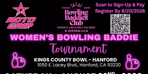 Single Women\u2019s Tournament at Kings County Bowl - Hanford