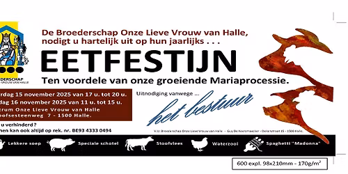 jaarlijks eetfestijn