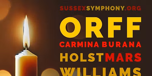 Orff Carmina Burana, Holst Mars, Williams Hymn to the Fallen