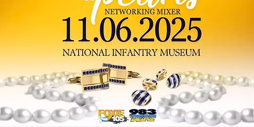 Cufflinks and Pearls Networking Mixer