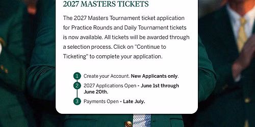 The Open Championship 2027 - Round 2 Tickets