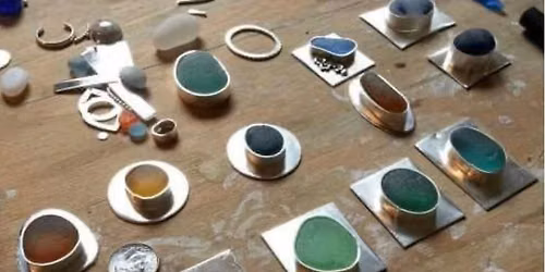 Sea Glass Silver Pendant Class