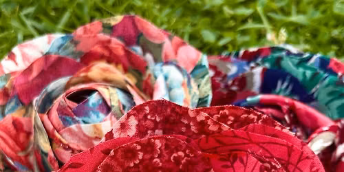 Mindful Blooms: Upcycled Fabric Flower Workshop