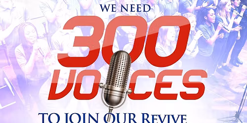 Love to Sing? That's all you need to join the Revive Britain Choir!