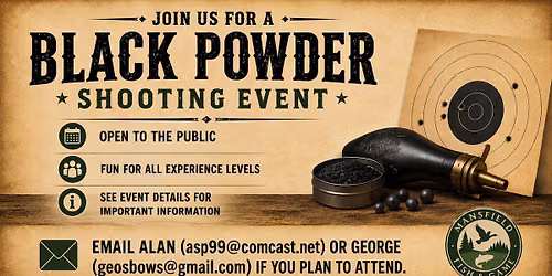 Black Powder Shooting Event